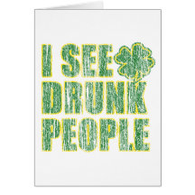 I see Drunken People Cards