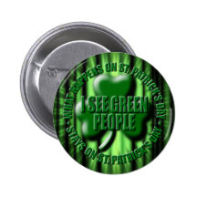 I See Green People Pins