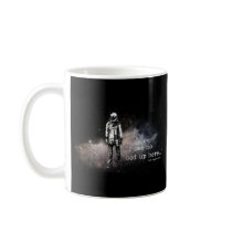 I see no god up here mug