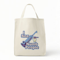 I See Numb People Bag