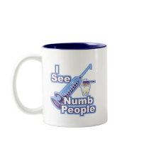 I See Numb People Mug