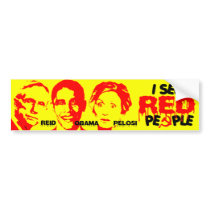 I See Red People Bumper Sticker