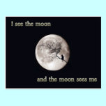 I See The Moon postcards