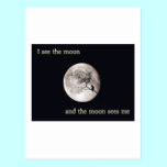 I See The Moon postcards