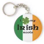 I "shamrock" my Irish roots Key Chains