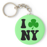 I shamrock NY keychains