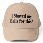 I Shaved My Balls For This Mesh Hat