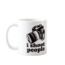 I Shoot People! Coffee Mugs