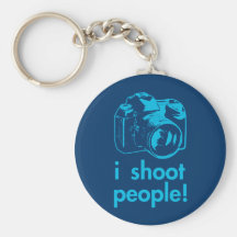 i shoot people photographer photography funny key chain