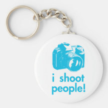 i shoot people photography photographer funny keychain