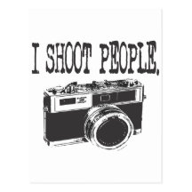 I Shoot People Postcards