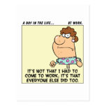 I Should Have Stayed Home Today Postcards