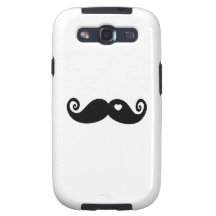 I simply love Moustache Samsung Galaxy SIII Covers
