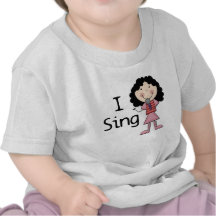 I Sing Female Tshirts and Gifts
