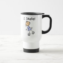 I Skate - Girl Roller Skater mugs