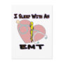 I sleep with a paramedic EMT card Post Card