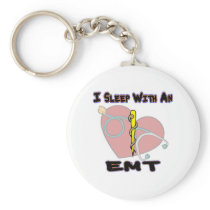 I sleep with AN EMT KEYCHAIN