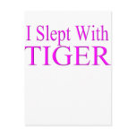 i slept with tiger postcards