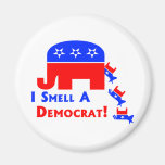 I Smell A Democrat Magnets