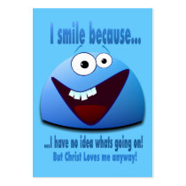 I smile because...V2 Tract Cards /