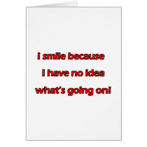 I Smile Card