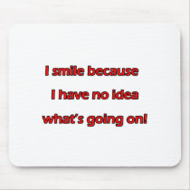 I Smile Mouse Mat