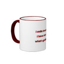 I Smile Coffee Mugs