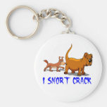 I Snort Crack Keychains