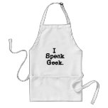 I Speak Geek Aprons