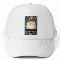 I spy a fly Sundial fly cap Trucker Hats