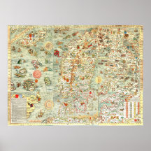 "I Spy" Kids Fun Map Supersized Posters