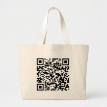 I stalk you on Facebook - QR without text Tote Bag