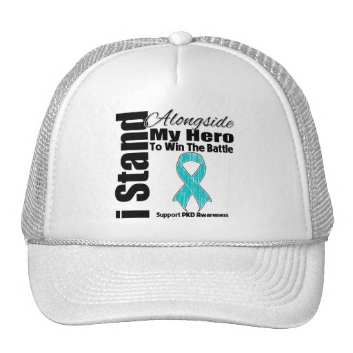 I Stand Alongside My Hero PKD Hats