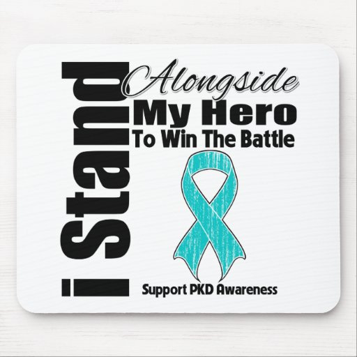 I Stand Alongside My Hero PKD Mouse Pad