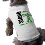 I Stand Alongside My Hero Traumatic Brain Injury Doggie Tshirt