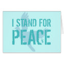 I Stand for Peace cards