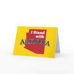 I Stand With Arizona cards