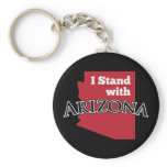 I Stand With Arizona keychains