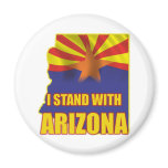 I stand with Arizona Refrigerator Magnets