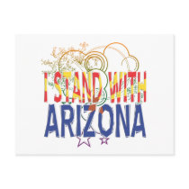 i STAND WITH ARIZONA Postcard