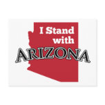 I Stand With Arizona Post Card