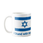 I Stand With Israel Gifts and Tees Mugs