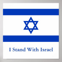 I Stand With Israel Print