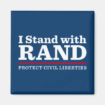 I Stand With Rand Fridge Magnet