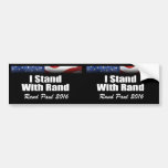 I Stand with Rand Paul Bumper Sticker