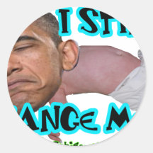 I Stink - Change Me "Obama Stinks" Sticker