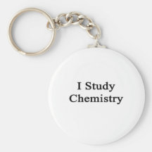 I Study Chemistry Keychains