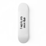 I style my own Hair. Black and White. skateboards