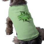 I support 100% organic -Pet Clothing (green)