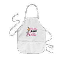 I Support 2nd Base SFT Breast Cancer Aprons